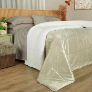 Edredom Casal Pele de Carneiro