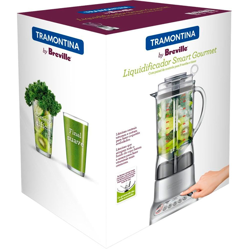 liquidificador-smart-gourmet-15lt-prata-1100-w-127-v-tramontina liquidificador-smart-gourmet-15lt-prata-1100-w-127-v-tramontina